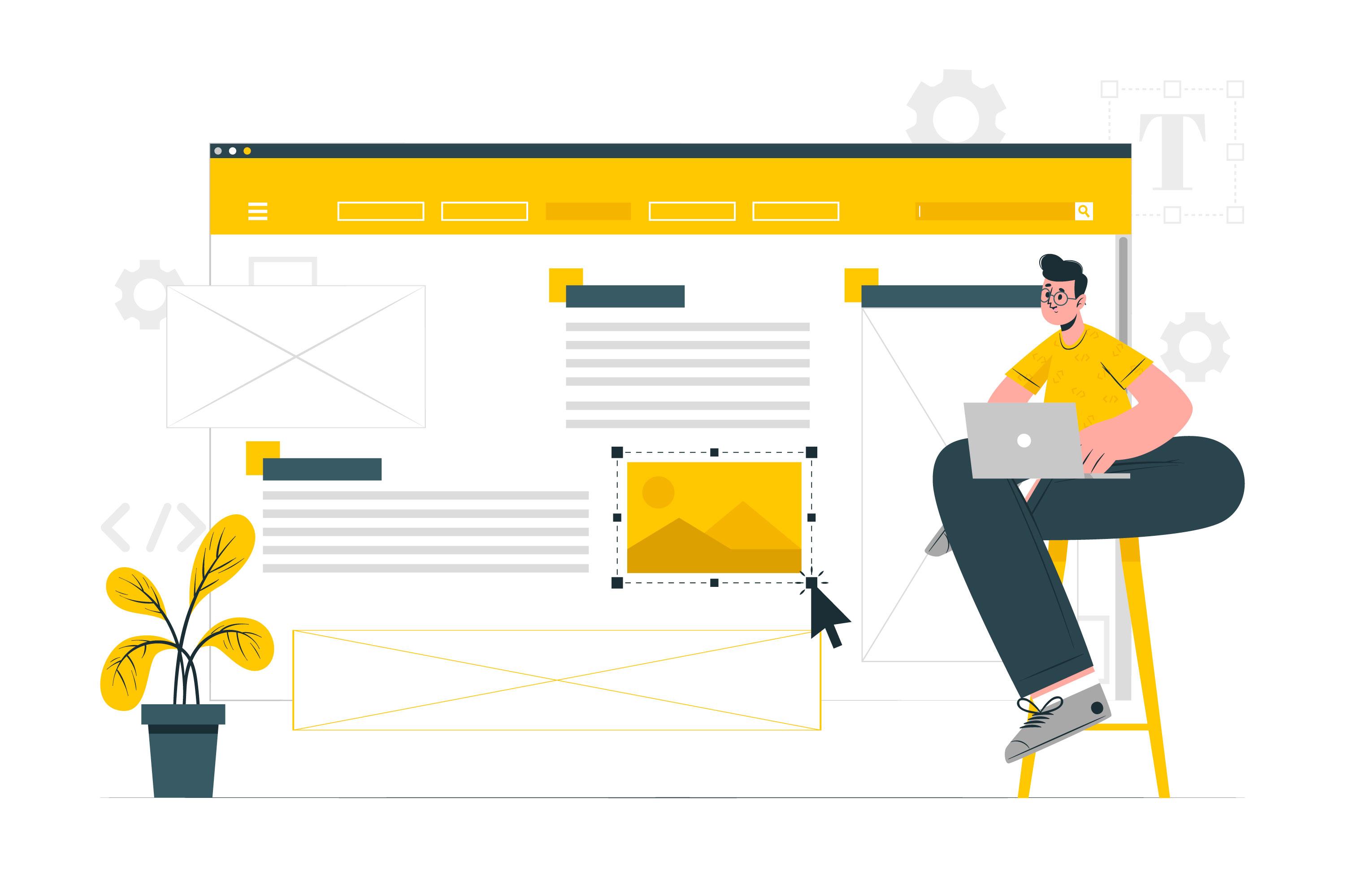 Illustration of people working together with puzzle pieces and a light bulb representing ideas and solutions